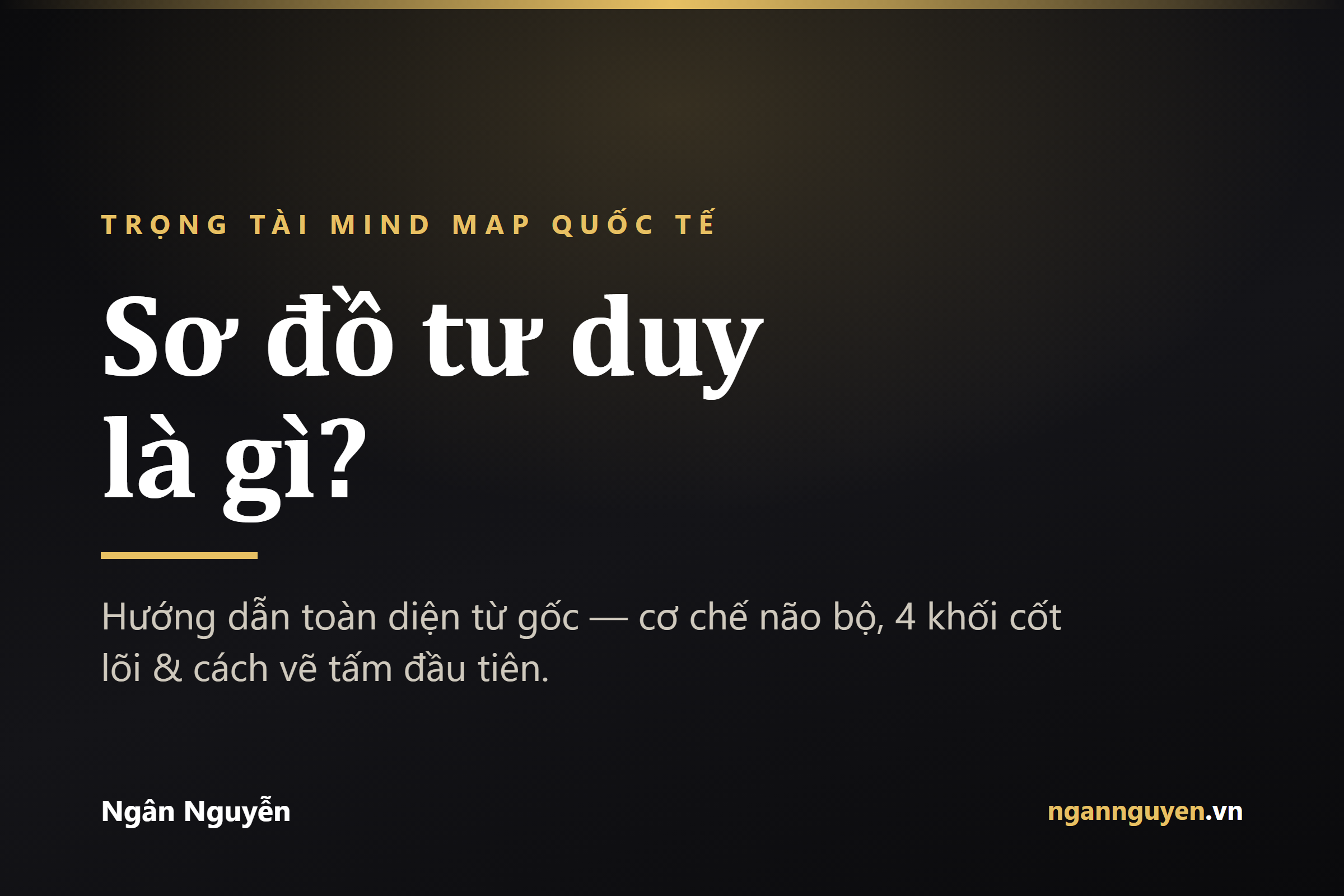Sơ đồ tư duy là gì? Hướng dẫn toàn diện từ một trọng tài Mind Map quốc tế